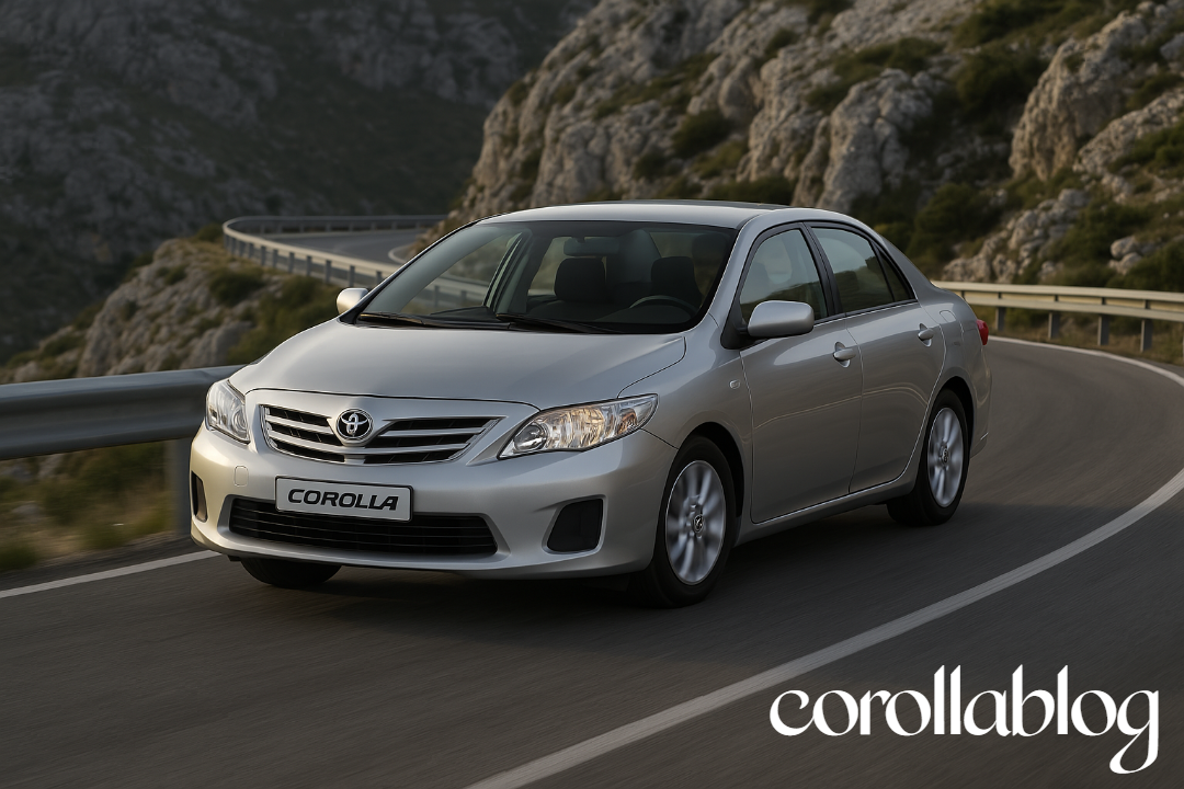 2007 Model Toyota Corolla Yol Tutuşu: Güvenli Sürüş İçin İpuçları 1 2007-toyota-corolla-viraj