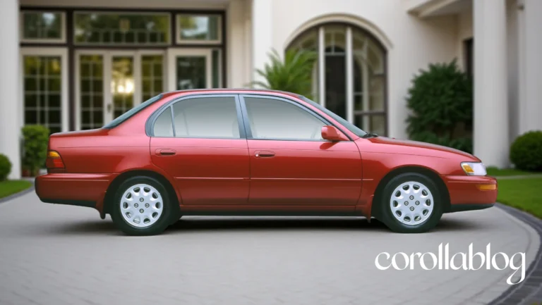 1993 model toyota corolla