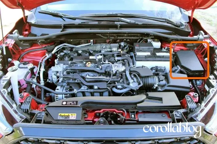corolla motor sigorta kutusu